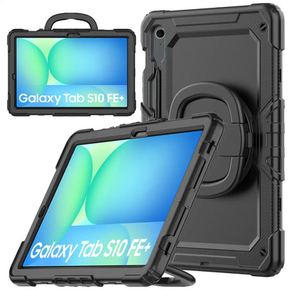 Mobilize Rotating Defender Case Stand Function For Samsung Galaxy Tab S10 Fe+ 13.1 Black - Essentify