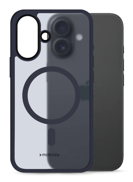 Mobilize Magsafe Compatible Hybrid Pro Case Apple Iphone 16 Blue - Essentify