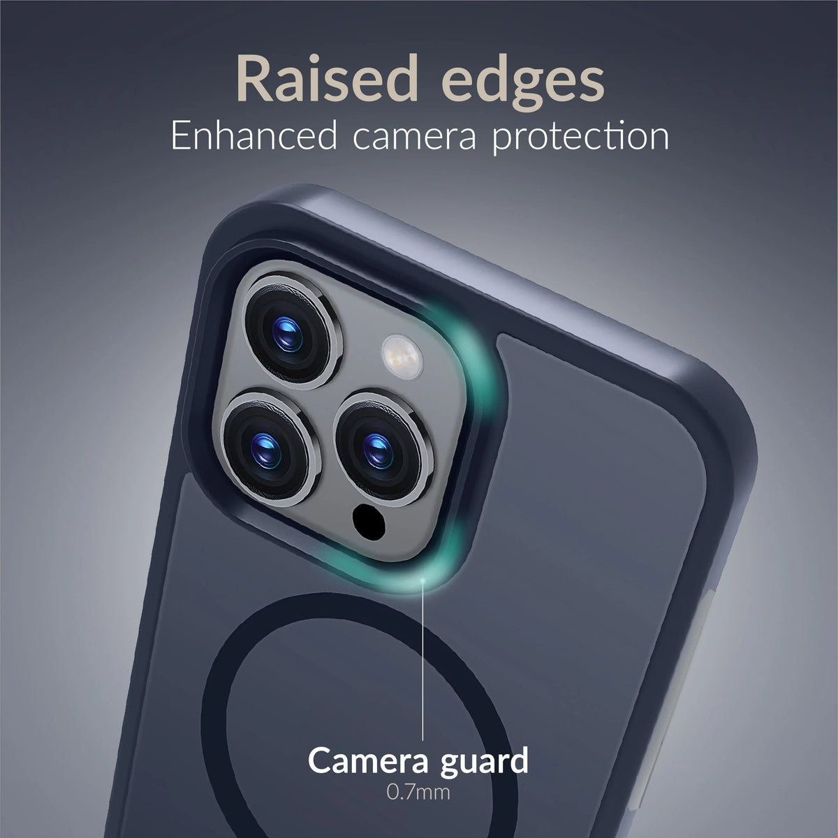 Mobilize Magsafe Compatible Hybrid Pro Case Apple Iphone 16 Pro Max Blue - Essentify
