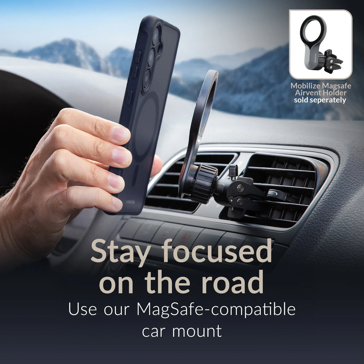 Mobilize Magsafe Compatible Hybrid Case Samsung Galaxy S25 Ultra 5G Blue - Essentify