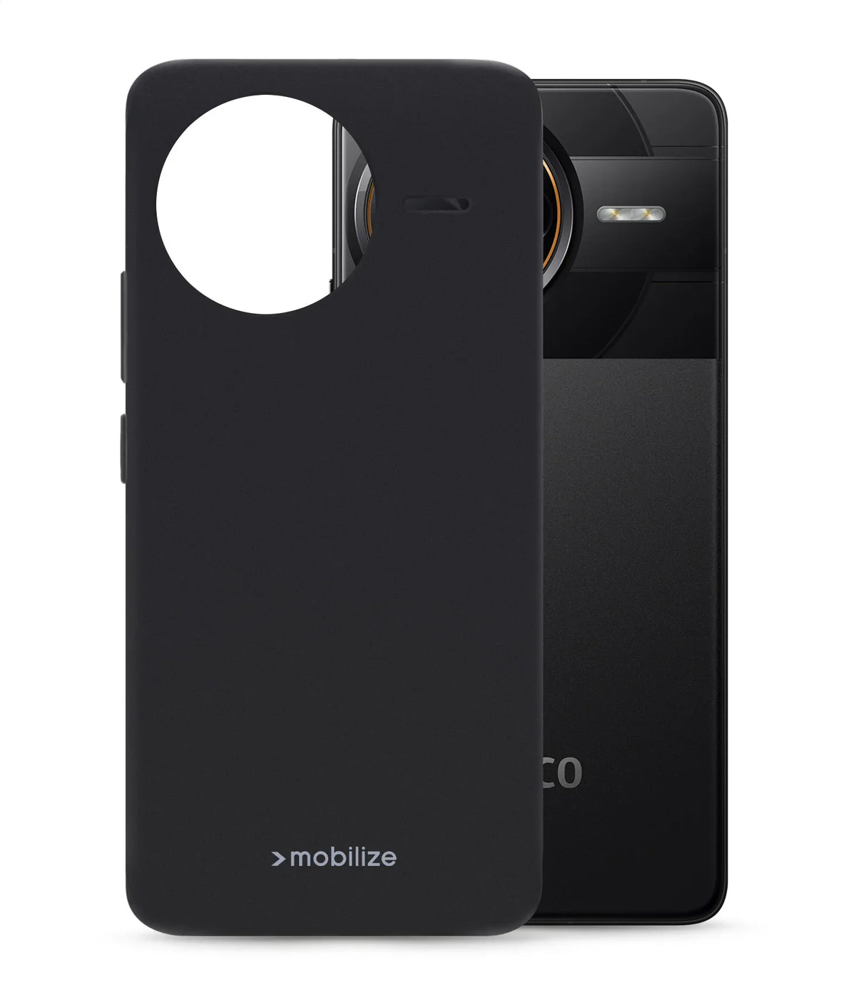 Mobilize Rubber Gelly Case Xiaomi Poco F7 Ultra Matt Black - Essentify