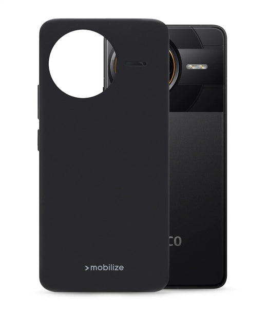 Mobilize Rubber Gelly Case Xiaomi Poco F7 Ultra Matt Black - Essentify