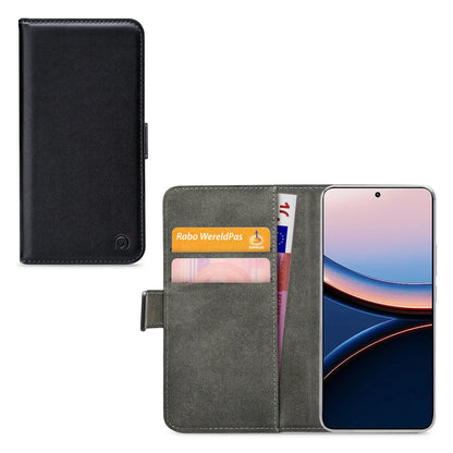 Mobilize Classic Gelly Wallet Book Case Xiaomi Poco F7 Ultra Black - Essentify
