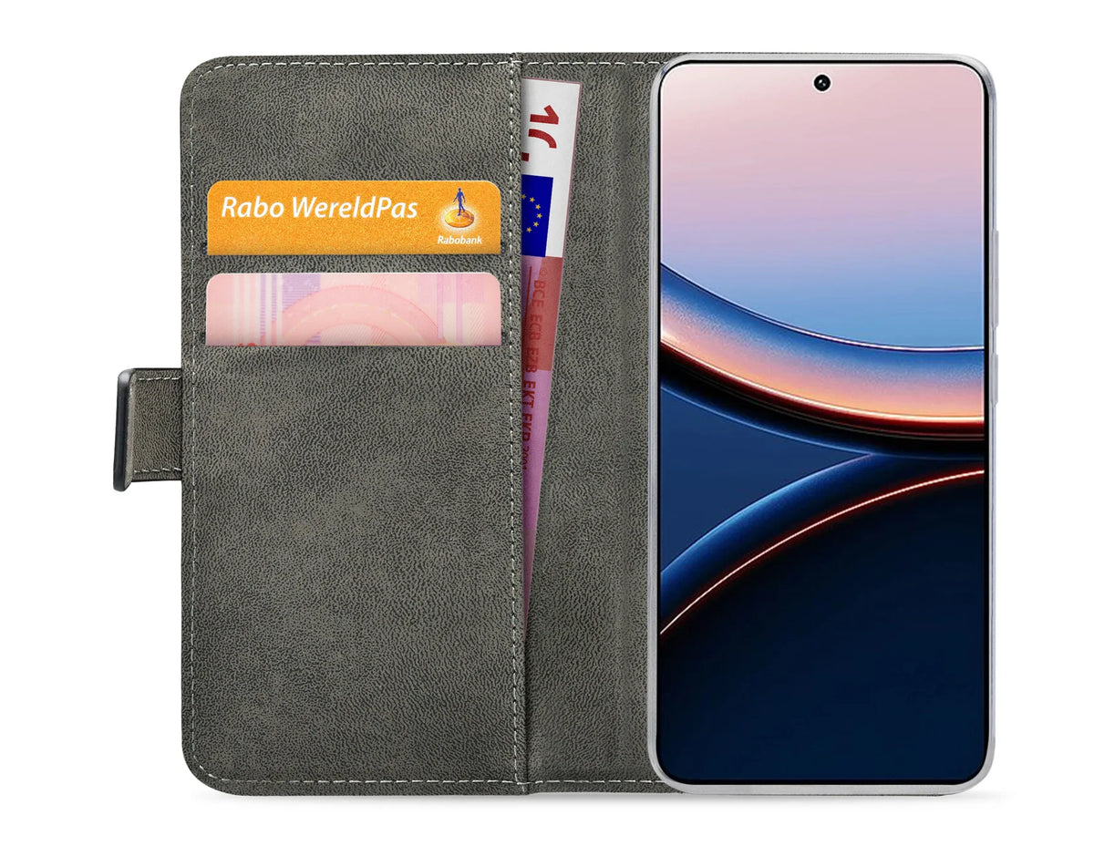 Mobilize Classic Gelly Wallet Book Case Xiaomi Poco F7 Ultra Black - Essentify