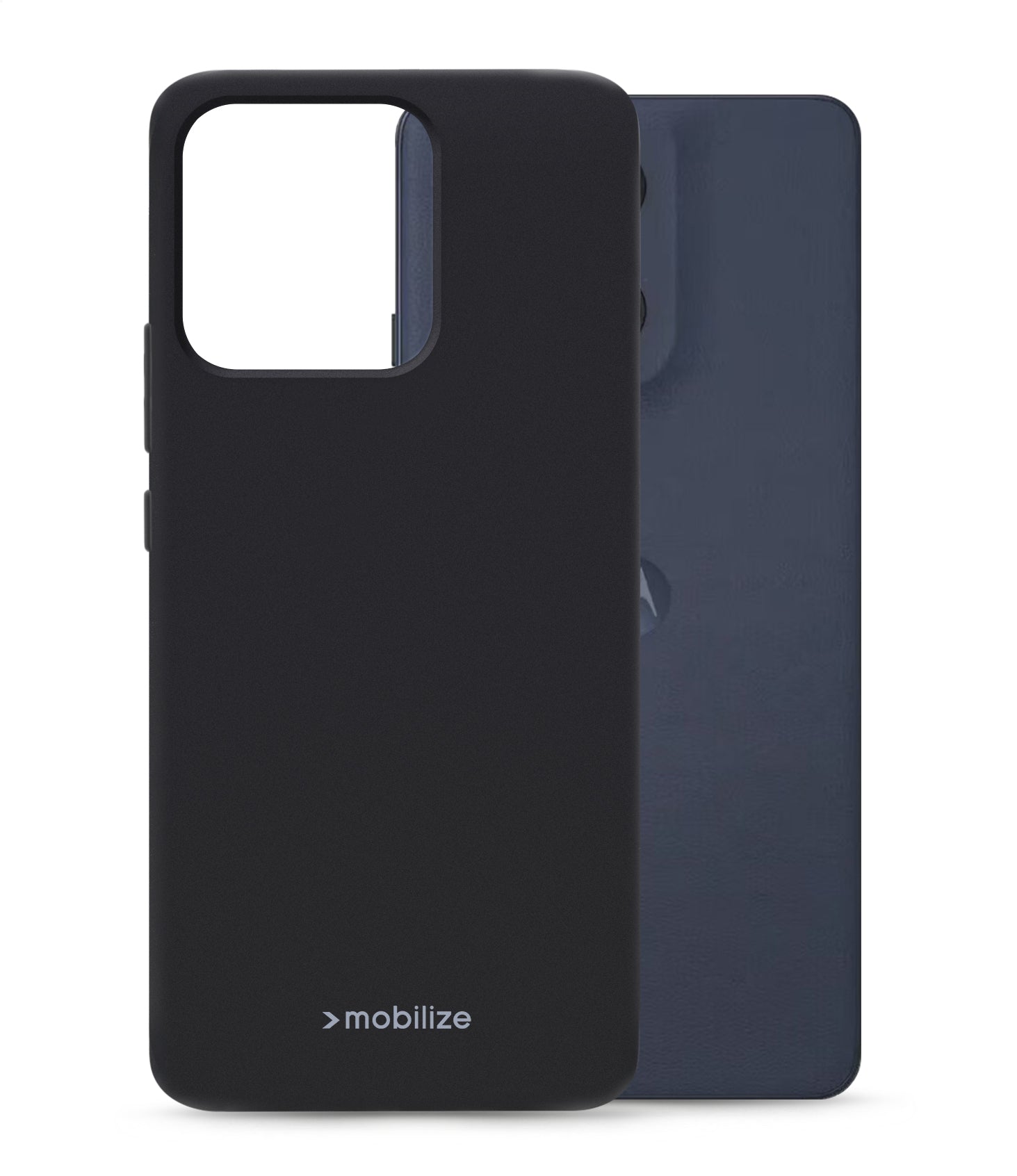 Mobilize Rubber Gelly Case Motorola Moto G86 5G Matt Black