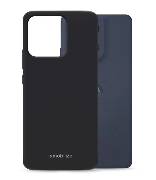 Mobilize Rubber Gelly Case Motorola Moto G86 5G Matt Black - Essentify