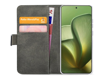 Mobilize Classic Gelly Wallet Book Case Motorola Edge 60 Black