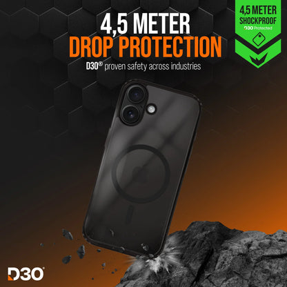 Striker X-Core - D3O Xtreme Impact Mag Case Pro - Black - Apple Iphone 17 - Essentify