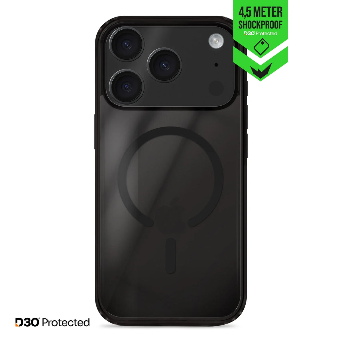 Striker X-Core - D3O Xtreme Impact Mag Case Pro - Black - Apple Iphone 17 Pro - Essentify