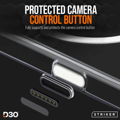 Striker X-Core - D3O Xtreme Impact Mag Case Pro - Clear - Apple Iphone 17 - Essentify