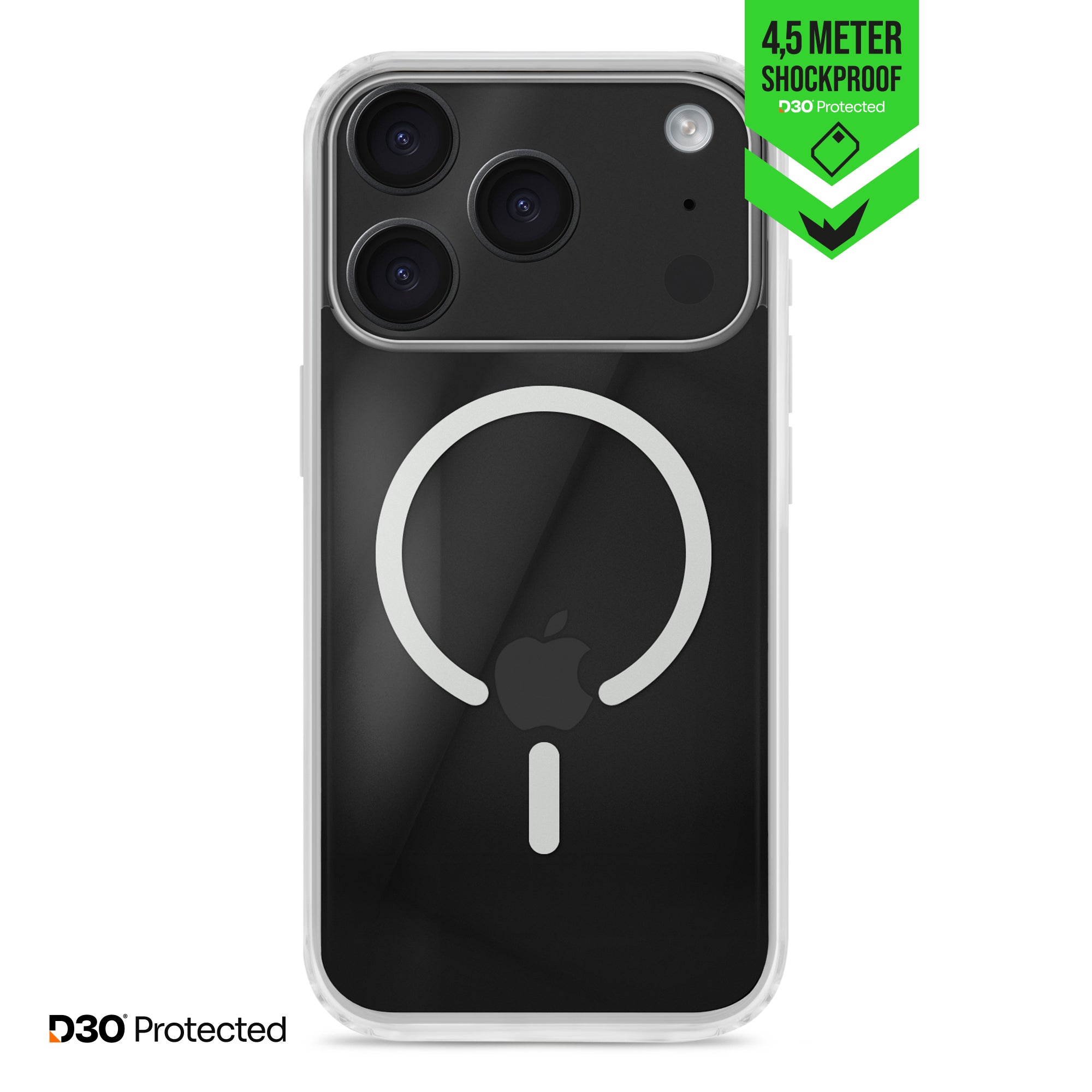 Striker X-Core - D3O Xtreme Impact Mag Case Pro - Clear - Apple Iphone 17 Pro