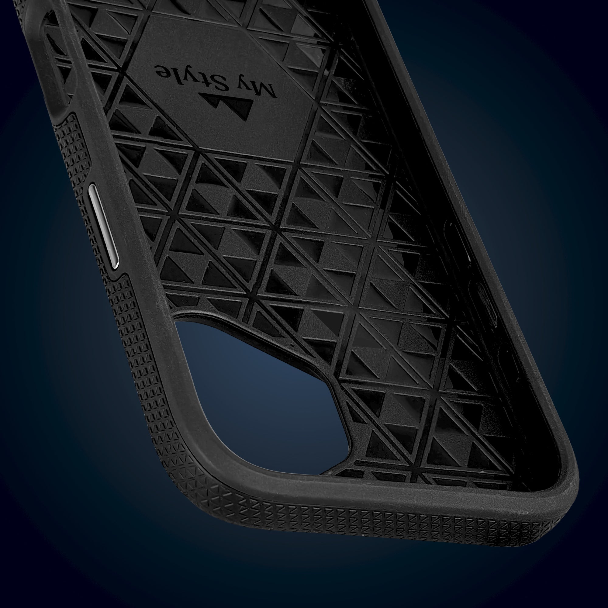 My Style Magsafe Tough Case For Apple Iphone 16 Black