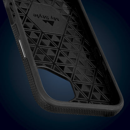 My Style Magsafe Tough Case For Apple Iphone 16 Black