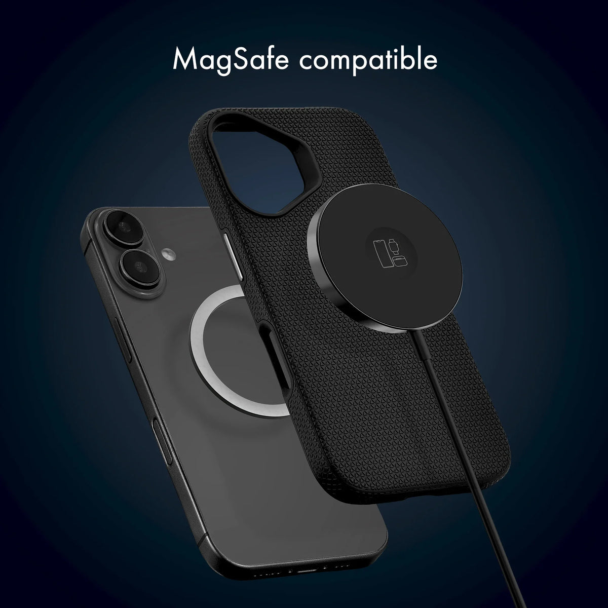 My Style Magsafe Tough Case For Apple Iphone 6/6S/7/8/Se (2020/2022) Black - Essentify