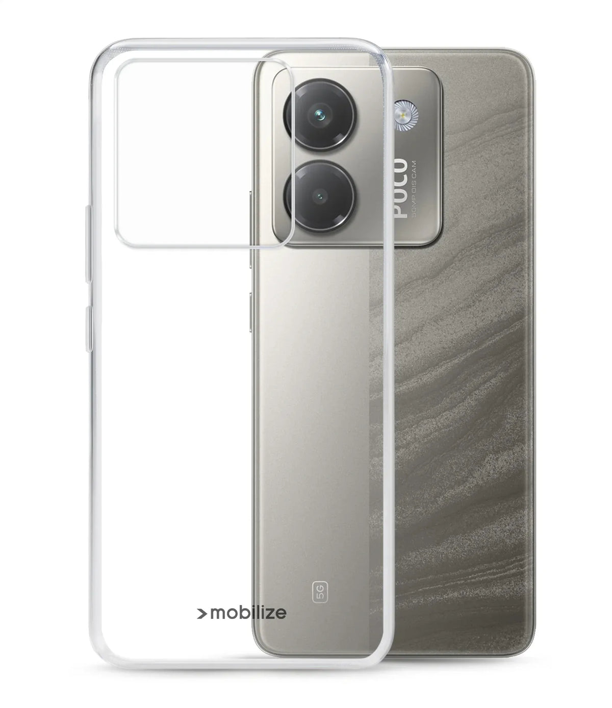 Mobilize Gelly Case Xiaomi Poco M7 Pro 5G Clear - Essentify