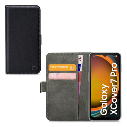 Mobilize Classic Gelly Wallet Book Case Samsung Galaxy Xcover7 Pro 5G Black - Essentify