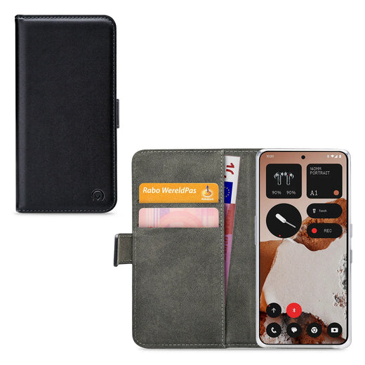 Mobilize Classic Gelly Wallet Book Case Nothing Cmf Phone (2) Pro Black - Essentify