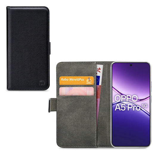 Mobilize Classic Gelly Wallet Book Case Oppo A5 Pro 5G Black - Essentify