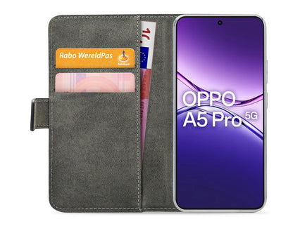 Mobilize Classic Gelly Wallet Book Case Oppo A5 Pro 5G Black - Essentify