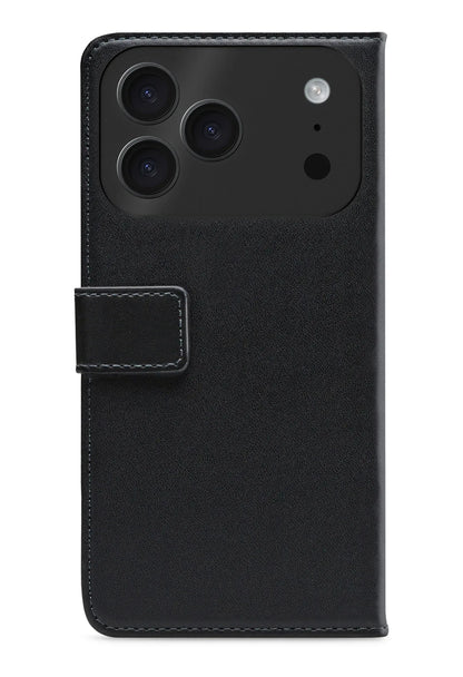 Mobilize Classic Gelly Wallet Book Case Apple Iphone 17 Pro Black - Essentify