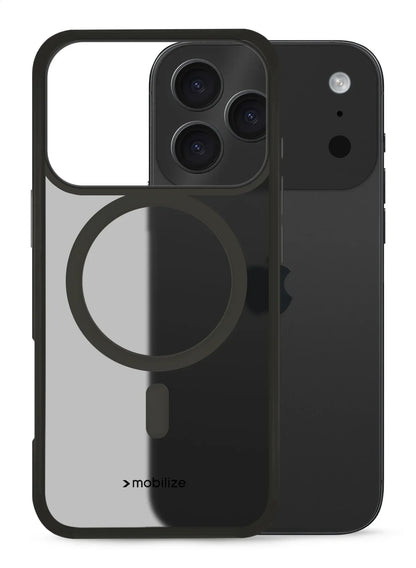 Mobilize Magsafe Compatible Hybrid Pro Case Apple Iphone 17 Pro Black - Essentify