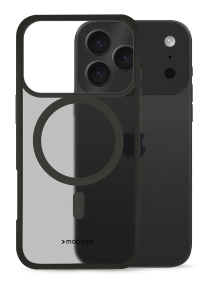 Mobilize Magsafe Compatible Hybrid Pro Case Apple Iphone 17 Pro Max Black - Essentify