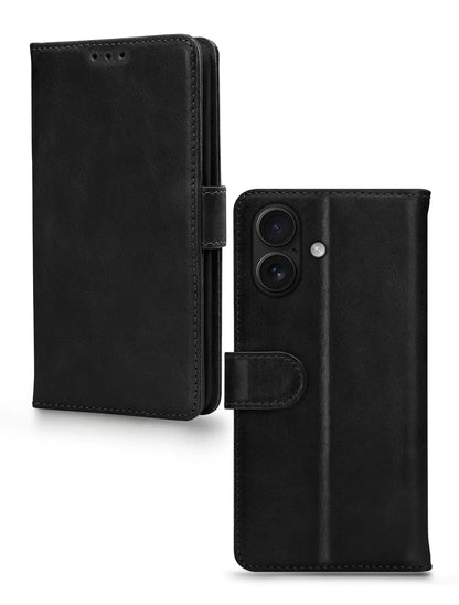 Mobilize Premium Gelly Wallet Book Case Apple Iphone 17 Black - Essentify