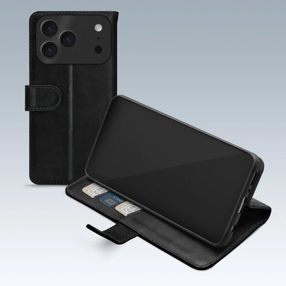 Mobilize Premium Gelly Wallet Book Case Apple Iphone 17 Pro Max Black - Essentify