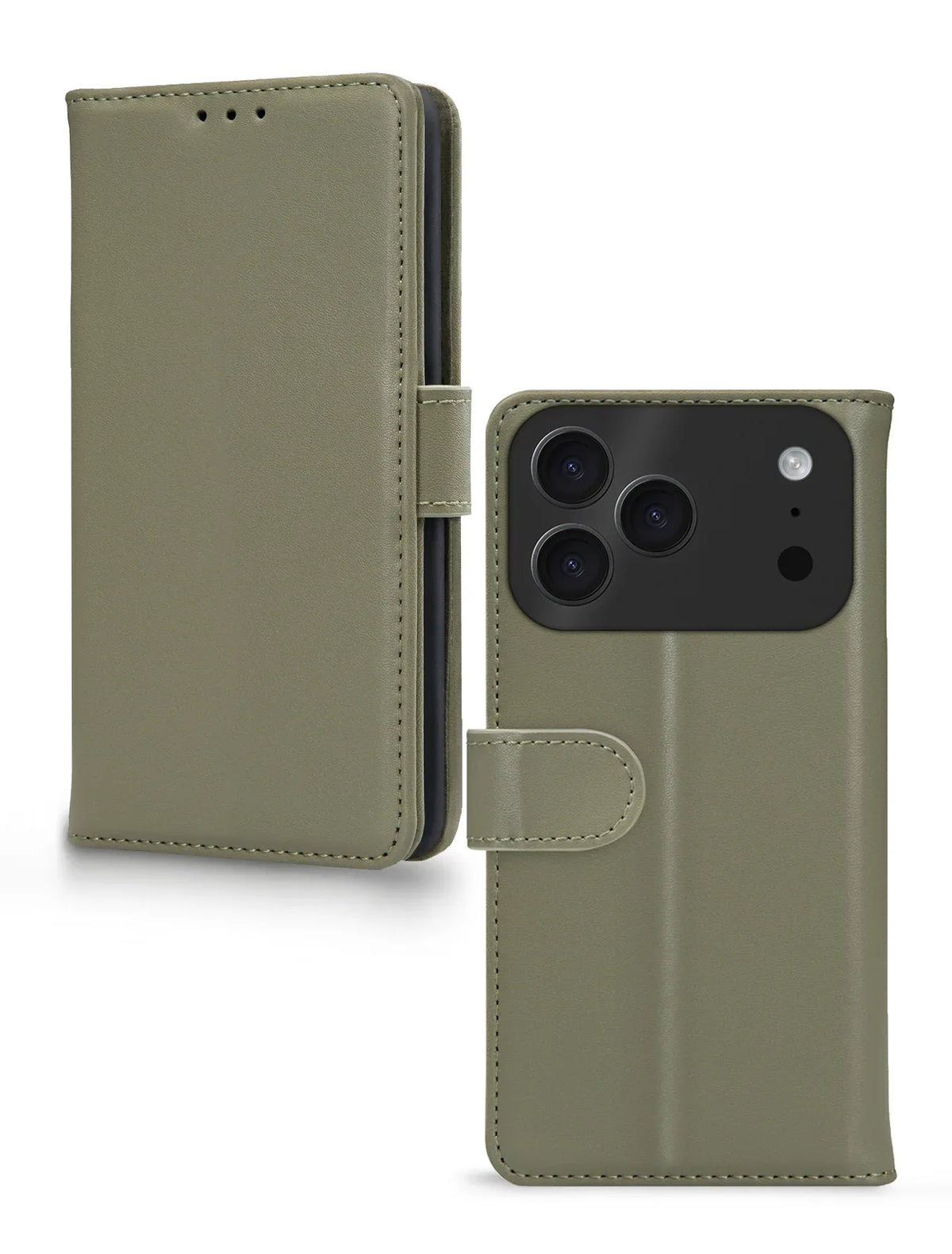 Mobilize Premium Gelly Wallet Book Case Apple Iphone 17 Pro Max Green - Essentify