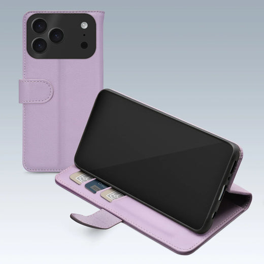 Mobilize Premium Gelly Wallet Book Case Apple Iphone 17 Pro Purple - Essentify