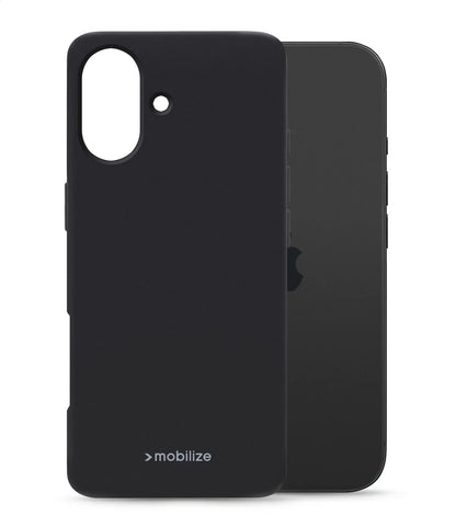 Mobilize Rubber Gelly Case Apple Iphone 17 Matt Black - Essentify