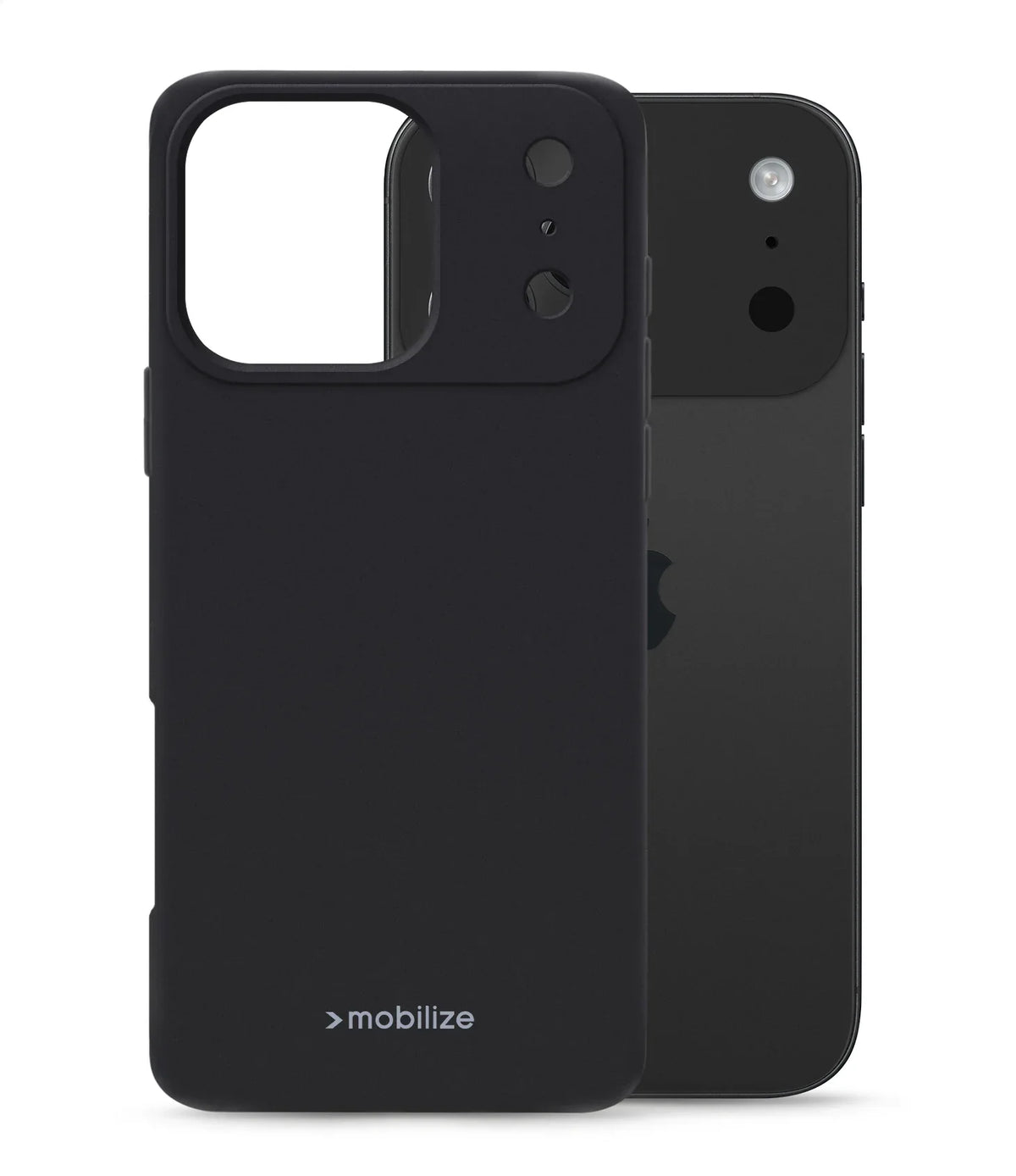 Mobilize Rubber Gelly Case Apple Iphone 17 Pro Matt Black - Essentify