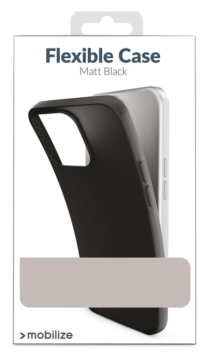 Mobilize Rubber Gelly Case Apple Iphone 17 Pro Max Matt Black - Essentify