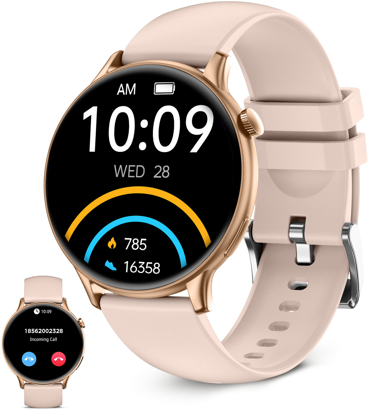 Ksix Smartwatch Core 2 Amoled Rosa