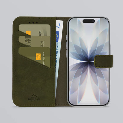 My Style Flex Wallet For Apple Iphone 17 Forest Green - Essentify