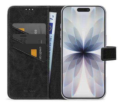 My Style Flex Wallet For Apple Iphone 17 Black - Essentify