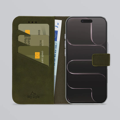 My Style Flex Wallet For Apple Iphone Air Forest Green - Essentify