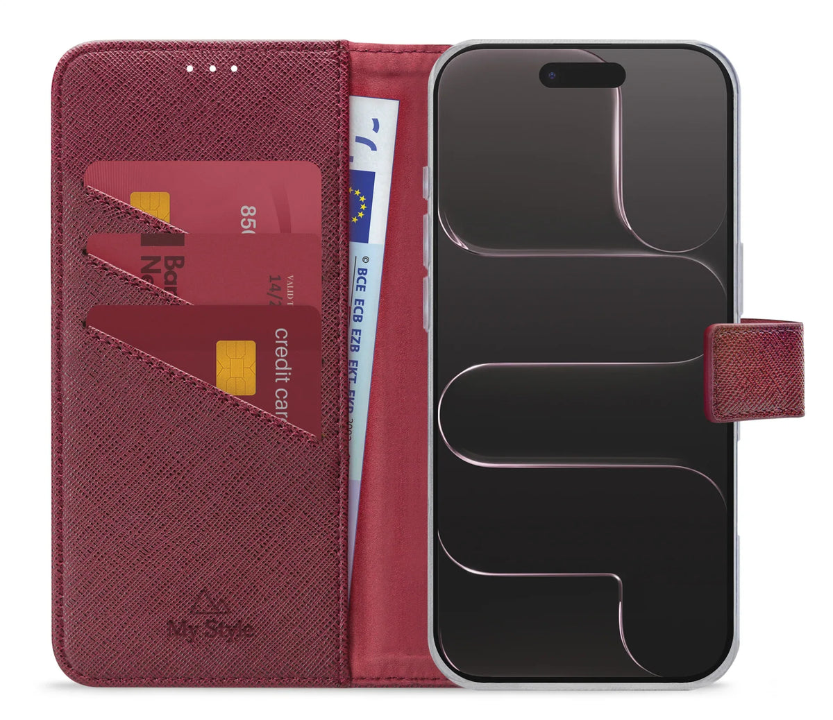 My Style Flex Wallet For Apple Iphone Air Bordeaux - Essentify