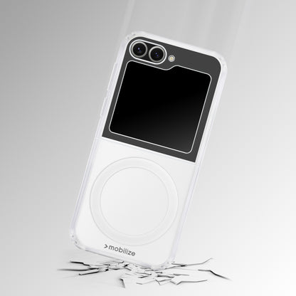 Mobilize Magsafe Compatible Naked Protection Case For Samsung Galaxy Z Flip7 Fe Clear