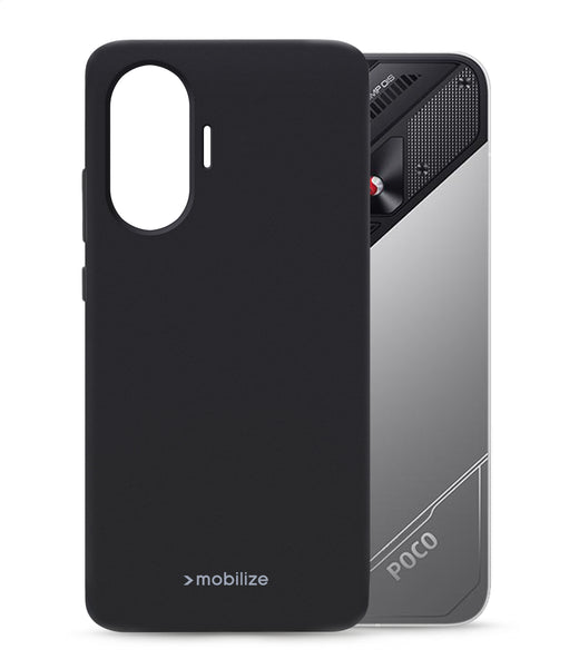 Mobilize Rubber Gelly Case Xiaomi Poco F7 Matt Black