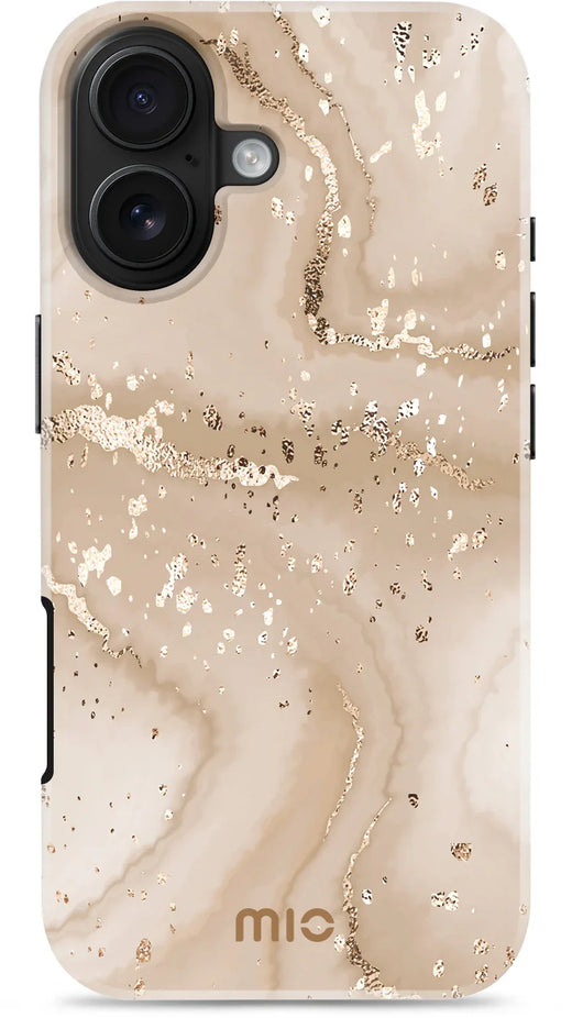 Mio By Mobilize Mio Gold Marble Magsafe Compatible For Iphone 17 - Essentify
