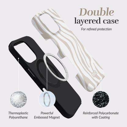 Mio By Mobilize Mio Sandy Zebra Magsafe Compatible For Iphone Air - Essentify