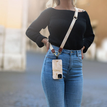 Mio By Mobilize Mio Gold Marble Magsafe Compatible For Iphone 17 Pro - Essentify