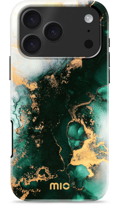 Mio By Mobilize Mio Green Marble Magsafe Compatible For Iphone 17 Pro