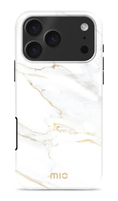 Mio By Mobilize Mio White Marble Magsafe Compatible For Iphone 17 Pro - Essentify