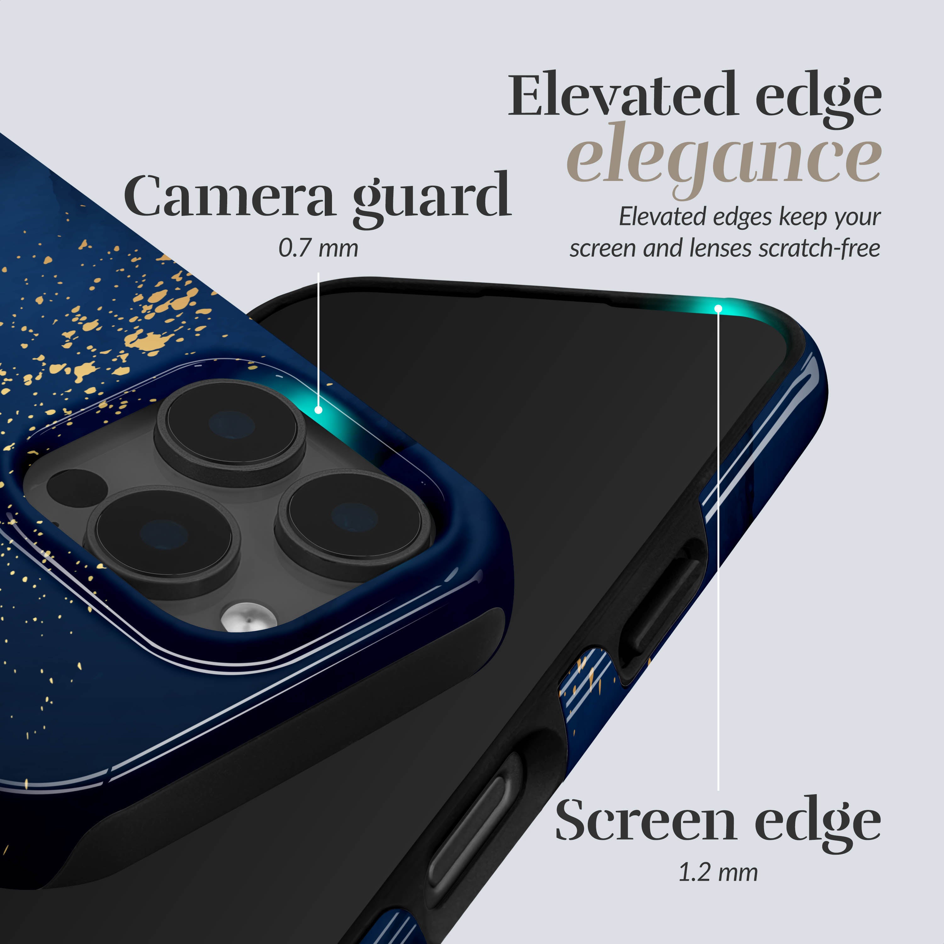 Mio By Mobilize Mio Midnight Sparkle Magsafe Compatible For Iphone 17 Pro