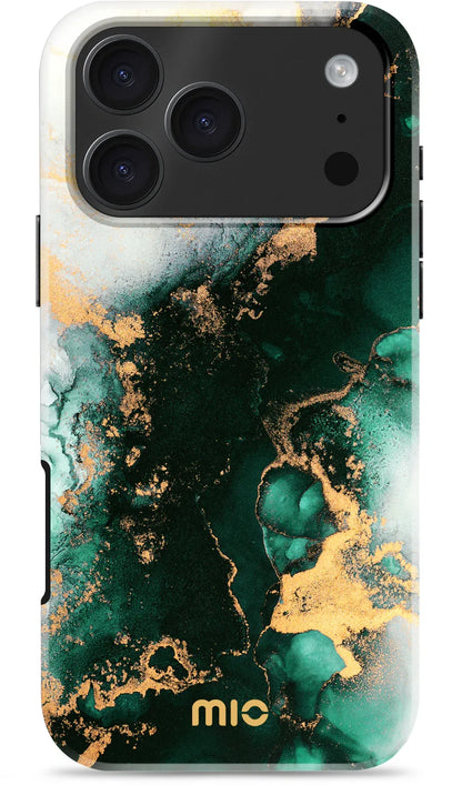 Mio By Mobilize Mio Green Marble Magsafe Compatible For Iphone 17 Pro Max - Essentify