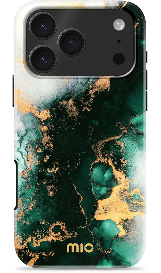 Mio By Mobilize Mio Green Marble Magsafe Compatible For Iphone 17 Pro Max - Essentify