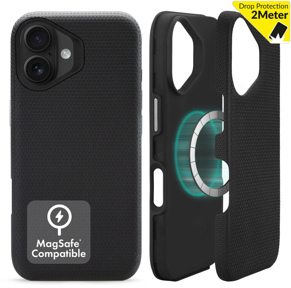 My Style Magsafe Tough Case For Apple Iphone 17 Black - Essentify