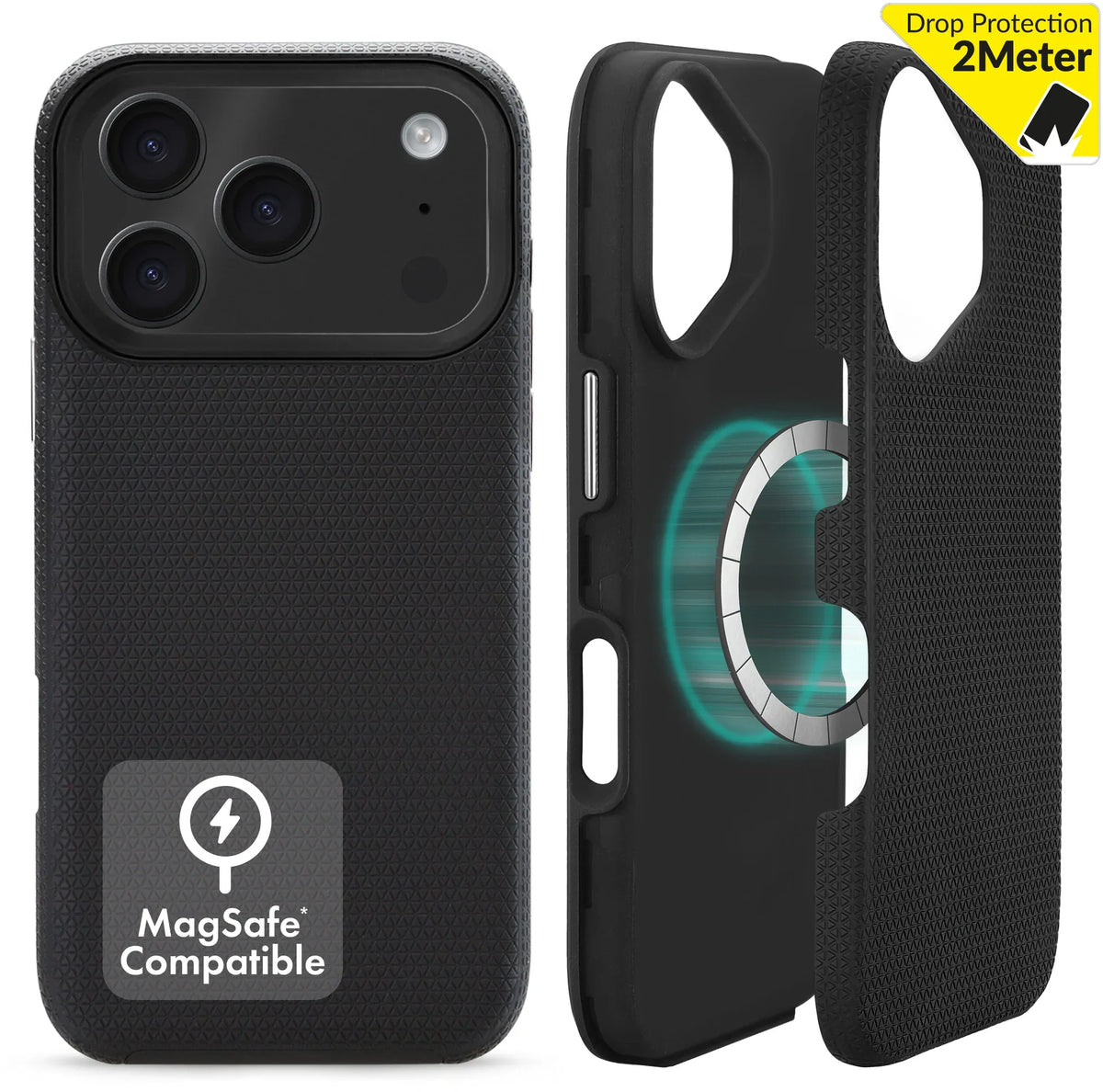 My Style Magsafe Tough Case For Apple Iphone 17 Pro Black - Essentify